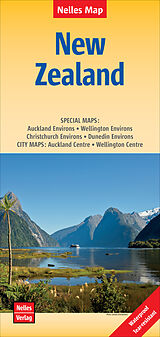 (Land)Karte Nelles Map Landkarte New Zealand von 