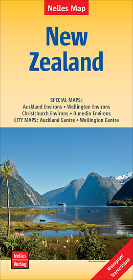 (Land)Karte Nelles Map Landkarte New Zealand von 
