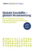 E-Book (pdf) Globale Geschäfte  globale Verantwortung von oekom research AG
