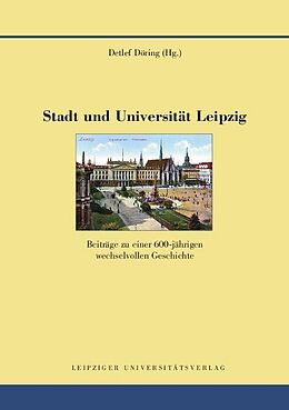 Fester Einband Stadt und Universität Leipzig von 
