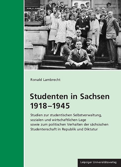 Studenten in Sachsen 1918-1945