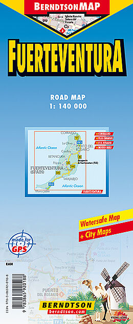 Carte (de géographie) Fuerteventura de 