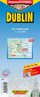 Carte (de géographie) Dublin de 