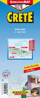(Land)Karte Kreta/Kriti/Crete von 