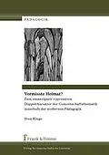 E-Book (pdf) Vermisste Heimat? von Sven Kluge