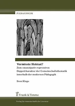 E-Book (pdf) Vermisste Heimat? von Sven Kluge