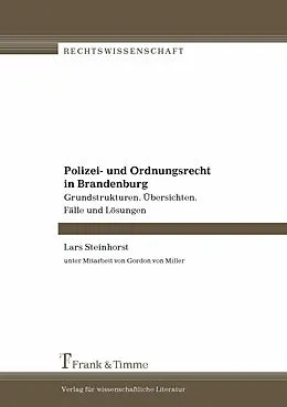 E-Book (pdf) Polizei- und Ordnungsrecht in Brandenburg von Lars Steinhorst