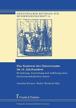 E-Book (pdf) Das Kantorat des Ostseeraums im 18. Jahrhundert von 