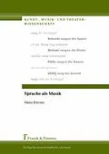 E-Book (pdf) Sprache als Musik von Hans Emons