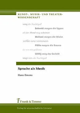 E-Book (pdf) Sprache als Musik von Hans Emons