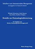 E-Book (pdf) Modelle zur Humankapitalbewertung  Im Vergleich zum Berliner Humankapitalbewertungsmodell von Wilhelm Schmeisser, Lydia Clausen, Anja Seifert