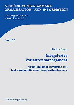 E-Book (pdf) Integriertes Variantenmanagement von Tobias Bayer