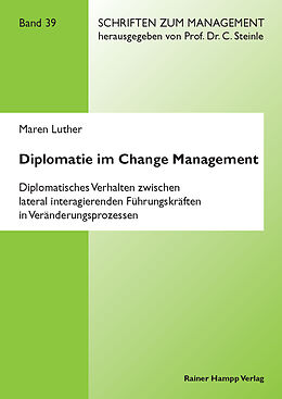 Kartonierter Einband Diplomatie im Change Management von Maren Luther
