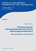 E-Book (pdf) Verbesserung des Informationsaustauschs durch Bewertungsmechanismen von Philipp Schulte
