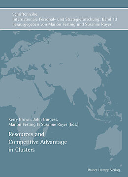 eBook (pdf) Resources and Competitive Advantage in Clusters de Kerry Brown, John Burgess, Marion Festing