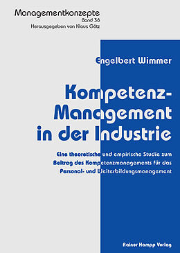 E-Book (pdf) Kompetenz-Management in der Industrie von Engelbert Wimmer