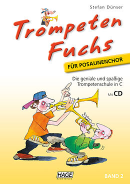 Kartonierter Einband Trompeten Fuchs für Posaunenchor, Band 2 mit CD von Stefan Dünser