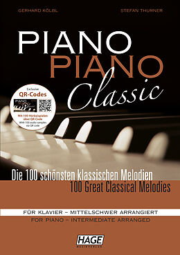 Kartonierter Einband Piano Piano Classic mittelschwer von Gerhard Kölbl, Stefan Thurner