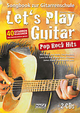 Fester Einband Let's Play Guitar Pop Rock Hits mit 2 CDs von Alexander Espinosa