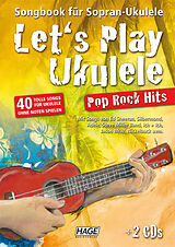 Fester Einband Let's Play Ukulele Pop Rock Hits (mit 2 CDs) von Helmut Hage