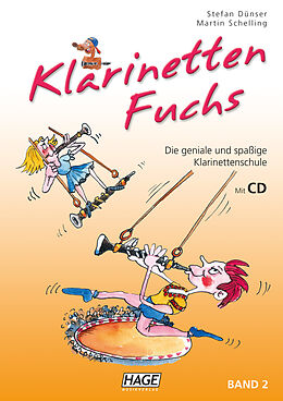 Geheftet Klarinetten Fuchs Band 2 (mit CD) von Stefan Dünser, Martin Schelling