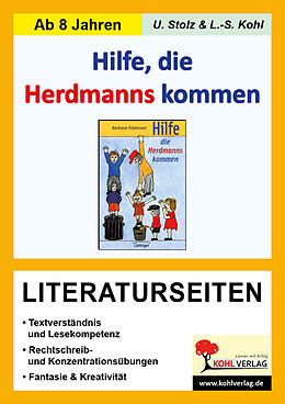 Geheftet Hilfe die Herdmanns kommen - Literaturseiten von Ulrike Stolz, Lynn-Sven Kohl