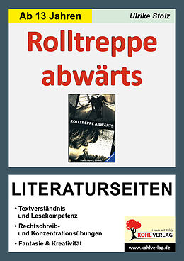 Geheftet Rolltreppe abwärts - Literaturseiten von Ulrike Stolz
