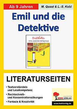 Geheftet Emil und die Detektive - Literaturseiten von Lynn-Sven Kohl, Moritz Quast