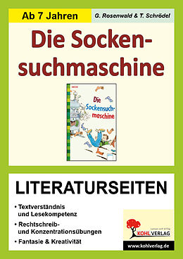 Geheftet Die Sockensuchmaschine - Literaturseiten von Gabriela Rosenwald, Tim Schrödel
