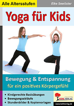 Kartonierter Einband Yoga für Kids von Elke Sewöster