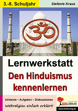 Kartonierter Einband Lernwerkstatt Den Hinduismus kennenlernen von Stefanie Kraus