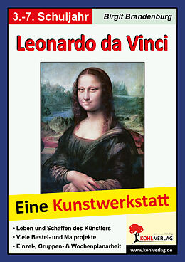 Kartonierter Einband Leonardo da Vinci von Birgit Brandenburg