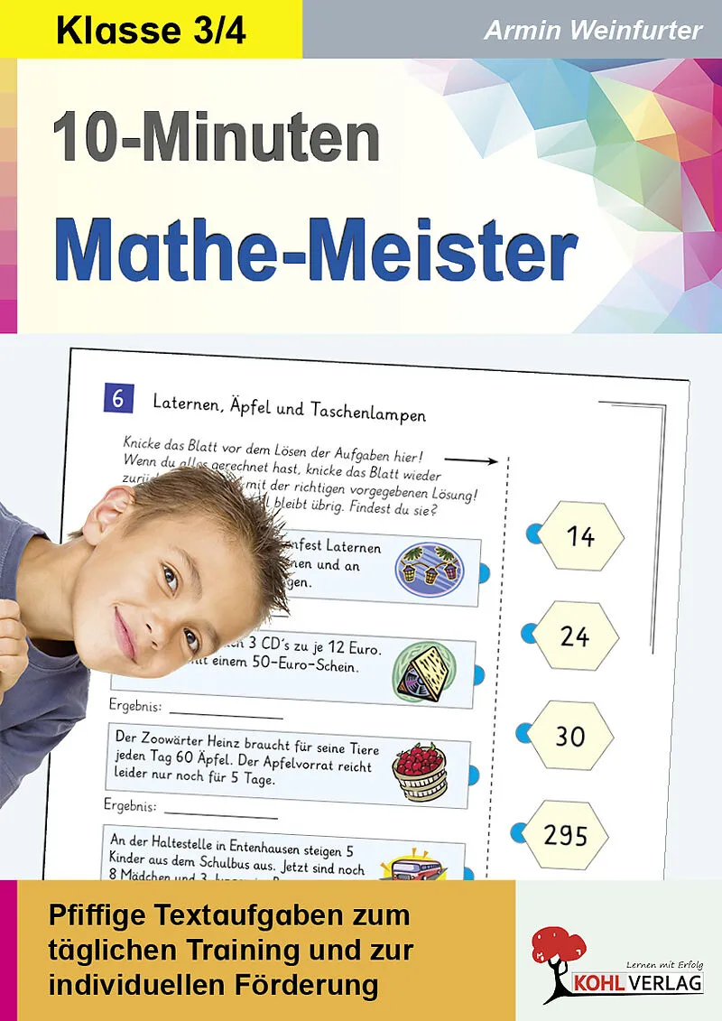 10-Minuten-Mathe-Meister / Klasse 3-4