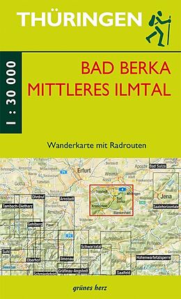 (Land)Karte Wanderkarte Bad Berka und Mittleres Ilmtal von 