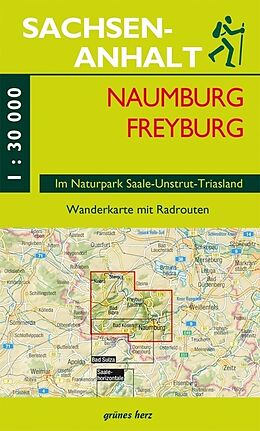 (Land)Karte Wanderkarte Naumburg, Freyburg von 