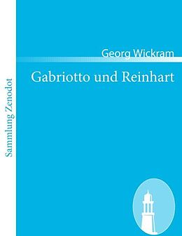 Kartonierter Einband Gabriotto und Reinhart von Georg Wickram