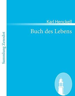 Kartonierter Einband Buch des Lebens von Karl Henckell