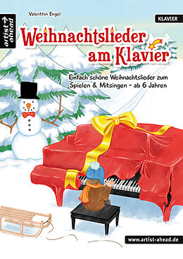  Notenblätter Weihnachtslieder am Klavier