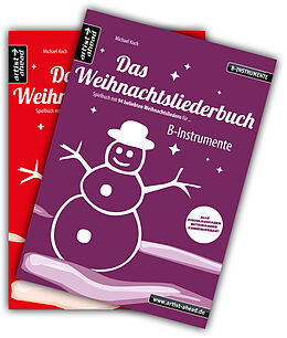 Geheftet Das Weihnachtsliederbuch-Set (B-Instrumente + Klavierbegleitung) von Michael Koch