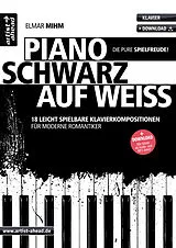 Elmar Mihm Notenblätter Piano schwarz auf weiss (+Online Audio)