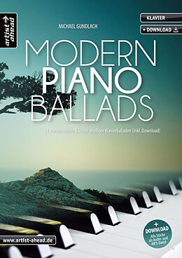 Michael Gundlach Notenblätter Modern Piano Ballads (+Online Audio)