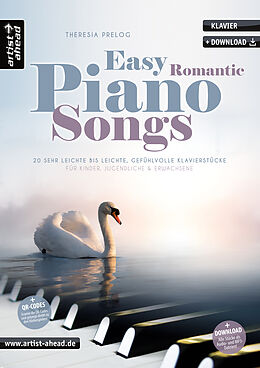 Theresia Prelog Notenblätter Easy Romantic Piano Songs (+Download)