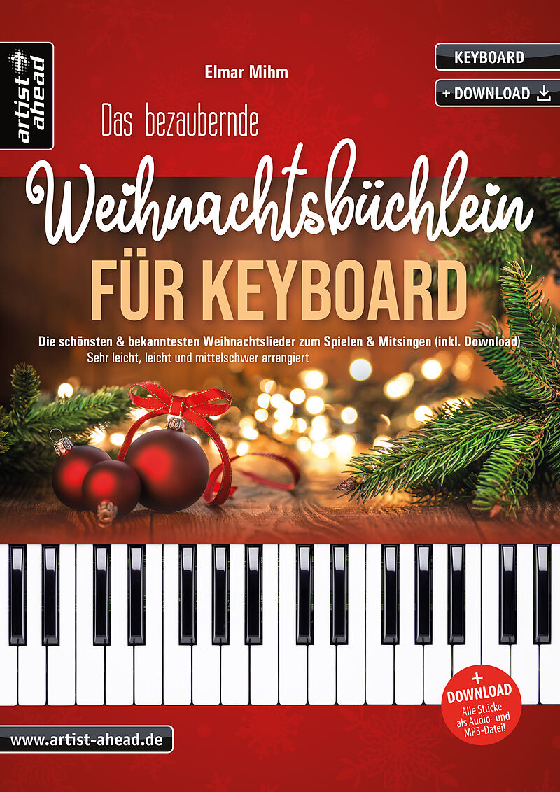 Das bezaubernde Weihnachtsbüchlein für Keyboard