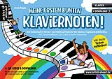 Geheftet Meine ersten bunten Klaviernoten! von Jens Rupp