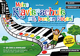  Notenblätter Meine Klavierschule mit bunten Noten! (+QR-Codes & Download)