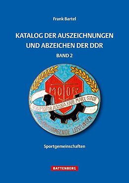 Fester Einband Katalog der Auszeichnungen und Abzeichen der DDR, Band 2 von Frank Bartel