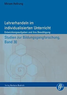 E-Book (pdf) Lehrerhandeln im individualisierten Unterricht von Miriam Hellrung