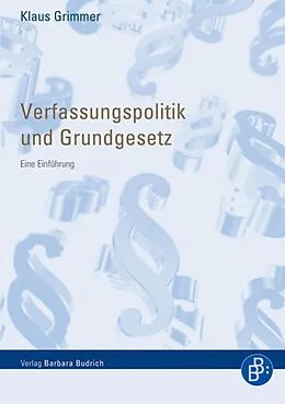 E-Book (pdf) Verfassungspolitik und Grundgesetz von Klaus Grimmer