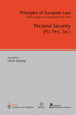 eBook (pdf) Personal Security de Ulrich Drobnig