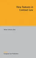 E-Book (pdf) New Features in Contract Law von Reiner Schulze